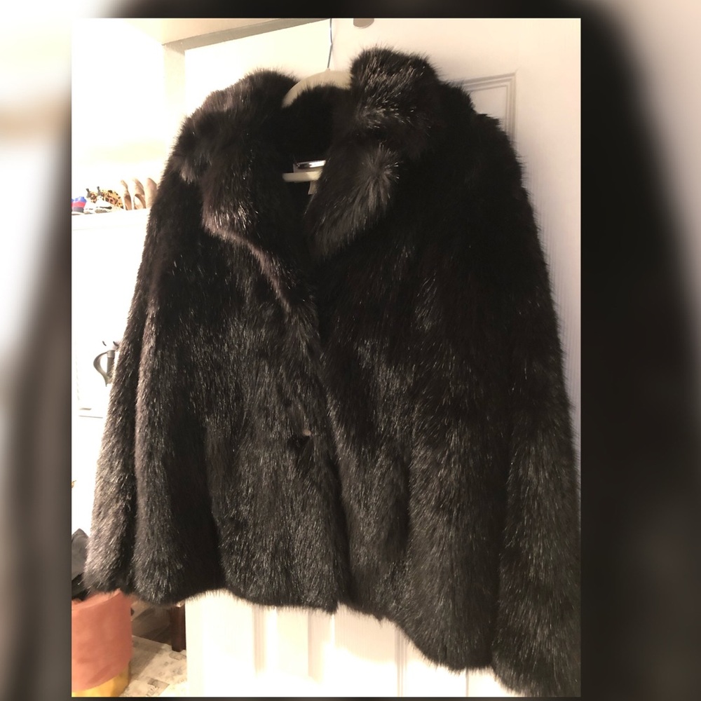 Michael Kors faux fur